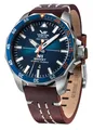 VOSTOK EUROPE Herrenuhr Automatik Rocket N-1 Braun/Blau NH35A-225A615
