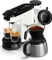Kaffeemaschine 2 in 1 Senseo Switch Philips HD6592/05, 2 in 1 mit Filter und Pod, isolierte Verse, Crema Plus