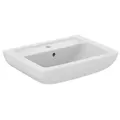 Ideal Standard Waschtisch Eurovit Plus, 1 Hl., mit Überlauf 600x460x190mm, Weiß