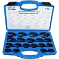 CCLIFE 19tlg Hahnenfußschlüssel Steckschlüssel Drehmoment 1/2'' 3/8'' Außenvierkantantrieb 8-32mm