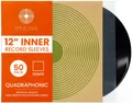 50x 12 Zoll Antistatische Innenhüllen für Schallplatten | Quadraphonic LP Sch...