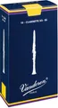 10 Vandoren Traditional Blätter, Stärke 1 Reeds f. Klarinette B , franz. Schnitt
