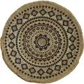 LUXORLIVING Teppich "Mamda", BxL: 120 x 120 cm, creme/beige