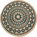 Teppich - natur - rund - Ø 120 cm