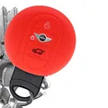 KEYLESS Schlüssel Hülle Rot Kompatibel mit Mini F56 F54 F55 F57 F60 Clubman Countryman