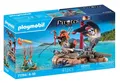 PLAYMOBIL Piraten Schatzbergung auf Piratenfloss 71794