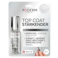 PODERM Nagelhärter Lack - Top Coat | Repariert und Stärkt durch Semipermanenten Nagellack Geschädigte und Geschwächte Nägel | Biotin und Keratin | Entwickelt von einem Podologen in der Schweiz