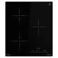 Induktionskochfeld 45cm | Autark | 5,5 kW | 3 Zonen | 9 Stufen | Rahmenlos | Touch Slider | Topferkennung | Tastensperre | IH84500RL - Schwarz