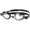 Aqua Speed Schwimmbrille mit Sehstärke für Kurzsichtige Dioptrien: -2.0 inkl. Box, (Lumina schwarz ungetönte Gläser -2,0), Stabile Dichtung für klare Sicht ohne Leckage schwarz (-2.0)