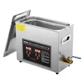 VEVOR Ultraschallreiniger 6 L, Ultraschall Edelstahl-Reinigungsgerät 300 W, Ultraschallreinigungsgerät mit Digitaler Anzeige 0-30 Min, Reinigung Ultraschall für Schmuck, Brillen, Uhren usw.