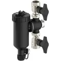 Magnetfilter 1′′ DN25 Heizung Filter 9000 Gauss für Heizungsanlage – Schmutzfänger mit Starkmagnet gegen Magnetit und Schlamm