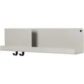 Muuto Folded Wandregal, 63 x 16 cm, grau
