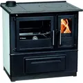 EEK A+ Küchenofen Holzherd Plamen Slavonac N weiß, linke Version - 8 kW Dauerbrandherd
