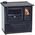 EEK A+ Küchenofen Holzherd Plamen Slavonac N weiß, linke Version - 8 kW D ...
