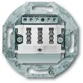 Busch-Jaeger 0243/04 Telefondose TAE 3X6 NFN Unterputz