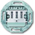 ABB 0243/04 Telefondose Schraubbefestigung Weiß, Reinweiß (RAL 9010)