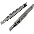 SO-TECH® Auszug Vollauszug kugelgelagert Selbsteinzug Tragkräfte 35 / 45 kg (2 St), Tragkraft 35 kg, Länge 700 mm silberfarben 4.5 cm x 70 cm