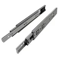 1 Paar Vollauszüge KV2-35-H45-L700-SE mit Selbsteinzug Länge 700 mm Höhe 45 mm Führungsschienen belastbar bis 35 Kg von SOTECH dem Spezialist für Schubladenführungen
