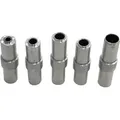 Peruzzo Adapter für 9mm QR Achse, silber