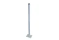 PremiumX SAT-Halterung Standfuß 100cm Ø 38mm Stahl SAT Antennenmast Mastfuß