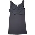 HERMKO Unterhemd 175803860 (Pack, 2er) Baumwolle/Modal, angenehm weich, breiten Trägern, Webbund grau 52/54 (XXL)