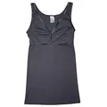 HERMKO 175803860 2er Pack Damen BH-Hemd 2er Pack (Weitere Farben),Größe:52/54 (XXL);Farbe:Graphit