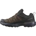 Salomon X Ultra 360 Leather Gore-Tex wasserdichte Herren Wanderschuhe, Outdoor-bereit, Grip, Schutz bei jedem Wetter, Dark Earth, 47 1/3