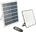 GTV - Solar-LED-Strahler BRAVOS | Solarlampen für Außen | Solar Strahler IP65 Wasserdichte |200W, 2000lm, 6400K, IP65, 120°, Solarpanel, Fernbedienung, Schwarz