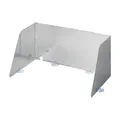 Windschutz Campingkocher Gaskocher ausziehbar Outdoor Falt-Windschutz