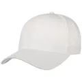 Flexfit Unisex Wooly Combed Baseballkappe, XXL, white