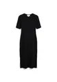 ARMEDANGELS Damen RIPP-Jerseykleid aus Bio-Baumwoll Mix SEHAARAA Fitted Black XL