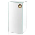 freeroom24 Designer Blumensäule aus Spiegel 20x20x50 cm - Wohnzimmer Säule modern - stabiles Blumen Podest - praktische Dekosäule rechteckig - Blumenständer groß - Blumenhocker - Made in Germany
