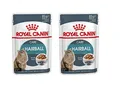 Royal Canin Hairball Care Gravy | Doppelpack | 2 x 12 x 85 g | Nassfutter für ausgewachsene Katzen | Zur Unterstützung Einer verringerten Haarballenbildung | Stückchen in Soße