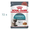 72 x 85g Royal Canin Hairball Care (€ 17,31/kg) in Soße - Nassfutter für Katzen