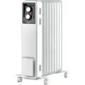 ewt Ölfreier Öko Radiator NOC eco, 2000 W, mobiles Heizgerät ohne Öl, Überhitzungsschutz, Kippschutz