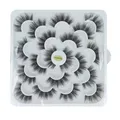Kousei Wimpernverlängerungs-Set "Eleganz", 3D-104 Wimpern, 1 Stück