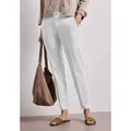 STREET ONE Chinohose aus Twillstoff weiß 38