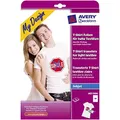 AVERY Zweckform MD1006 24 Textilfolien, T-Shirt selbst gestalten, T-Shirt bedrucken (Bügelfolie, helle Textilien, DIN A4, bedruckbare T-Shirt Folie zum Aufbügeln, Transferfolie für Inkjet-Drucker)