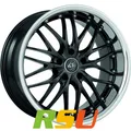 Barracuda Voltec T6 higloss black inox lip 9x19" ET38 LK5 120 ML 72.6 Alufelg...