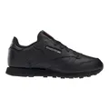 Reebok Classic Leather Jungen Sneaker, Black 1, 32 EU