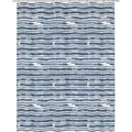 Kleine Wolke Duschvorhang Raia Navy 180 cm x 200 cm Blau