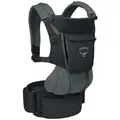 Poco Soft Kindertrage LT , Rucksack schwarz/grau