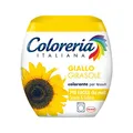 Coloreria Italiana Graue Textil- und Kleidungsfarbe in der Waschmaschine, Sonnenblumengelb, 1 Packung