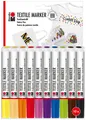 Marabu Textilmarker Textile Marker, 10er-Set
