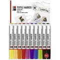 Marabu 10 Textilmarker 3 mm waschbeständig bis 60 C