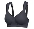 Schiesser Sport-BH Softcup Medium - Damen - Gr. 80D - anthrazit