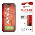 DISPLEX Smart Glass für Apple iPhone 15/15 Pro/16 02010