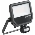 LEDVANCE Muliti Select schwarzer LED Fluter FL50 SN mit Sensor 41 W / 27 W 4000K neutralweißes Licht - wählbare Wattageneinstellung (Multi Lumen)