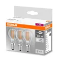 Osram Base E14 3er Set LED Birne Filament 4W 470Lm neutralweiss