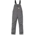 Carhartt Rugged Flex Rigby, Latzhose - Grau - W30/L32